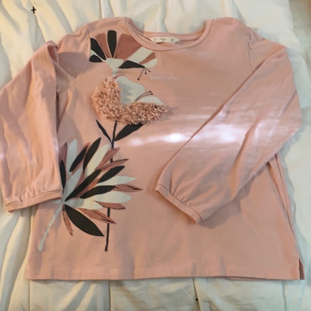Girls embellished tee